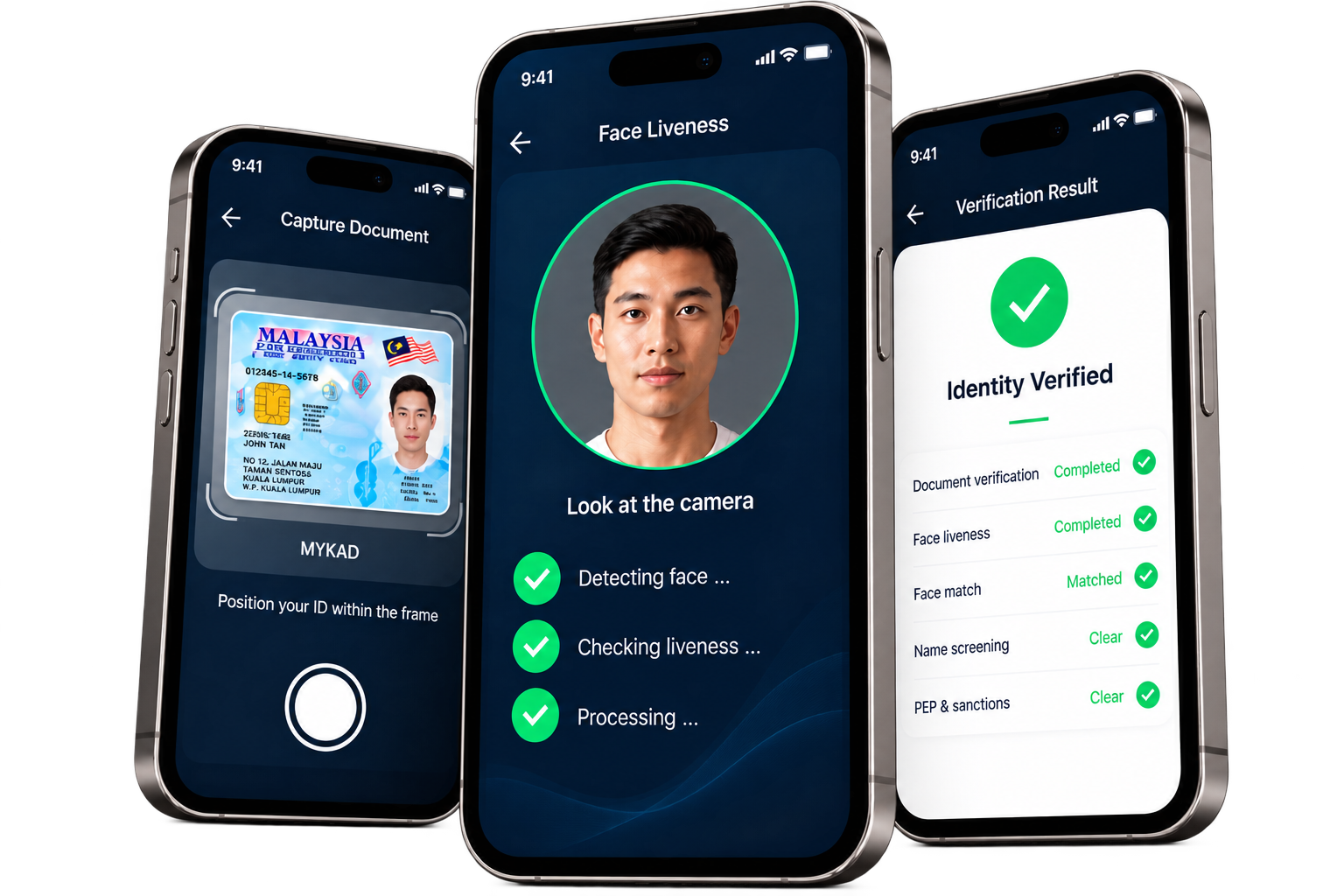 WatchX eKYC verification workflow